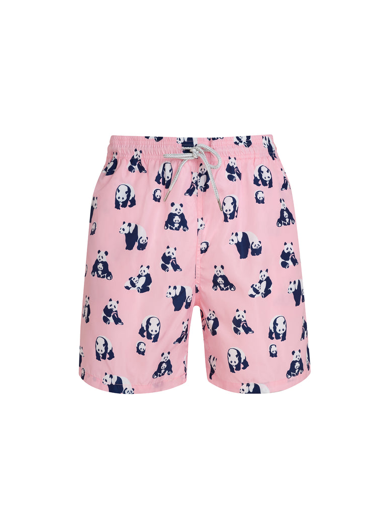 Pink Panda Men's Swim Shorts