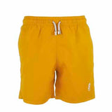 Mens Designer Swim Shorts, Yellow Plain