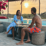 Red Elephants - Men's Designer Swim Shorts