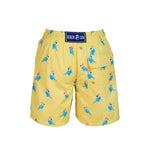 Yellow Parrot - Boy's Swim Shorts