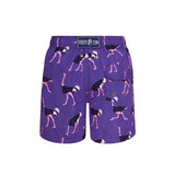 Purple Ostrich- Boys Swim Shorts