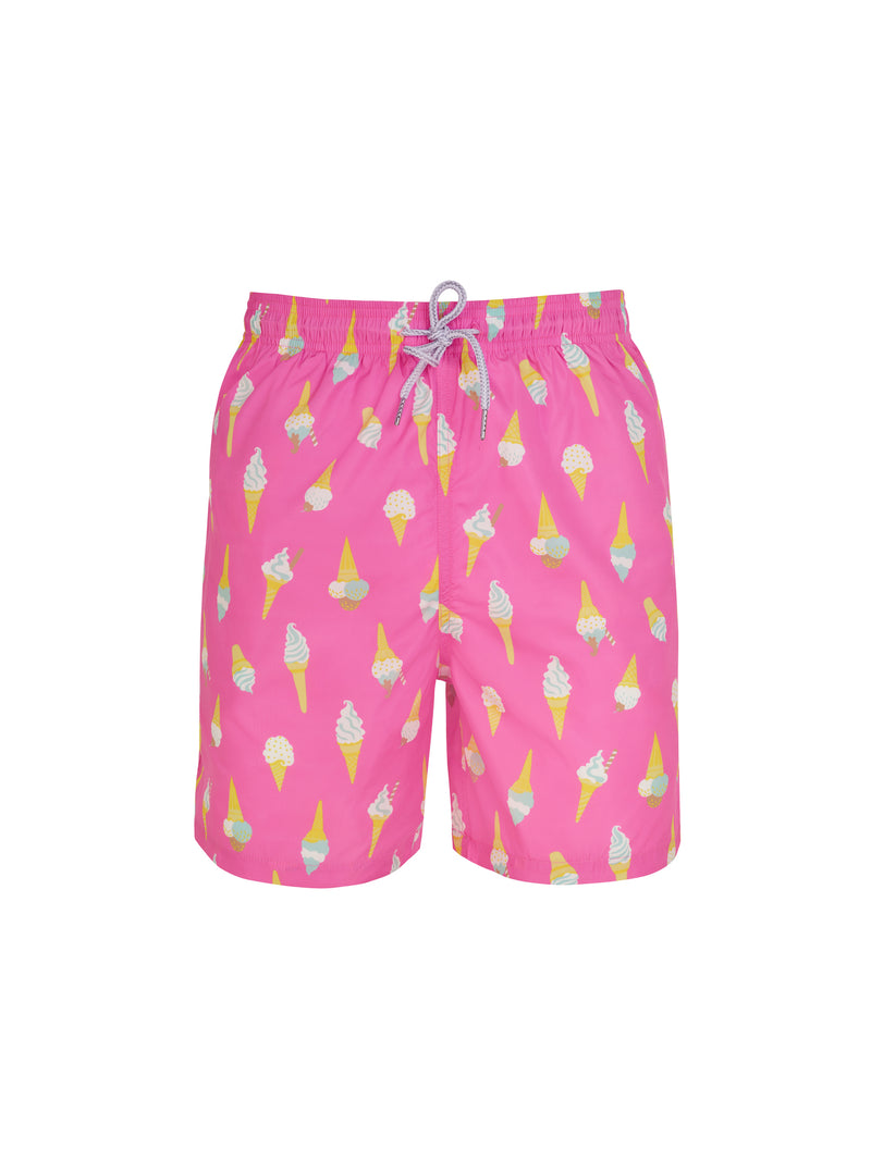 Pink Ice Creams - Boys Swim Shorts