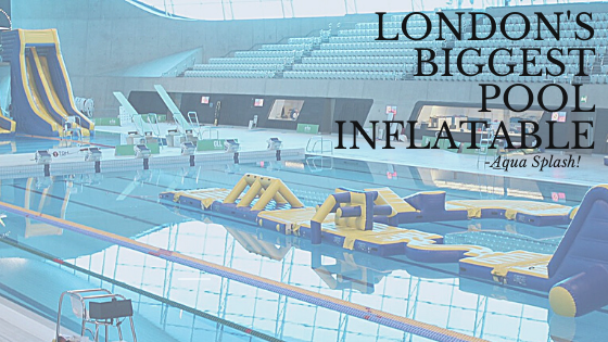 London's Biggest Pool Inflatable- Aqua Splash!