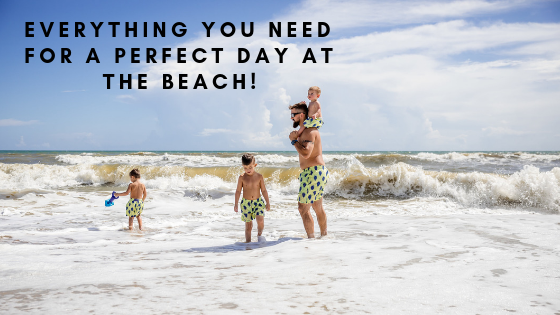 Everything you need for a perfect day at the beach!