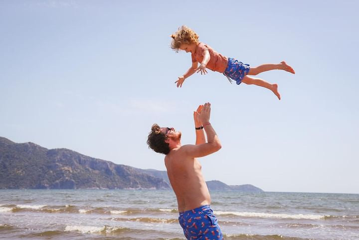 Matching Father Son Swim Shorts Robert Son