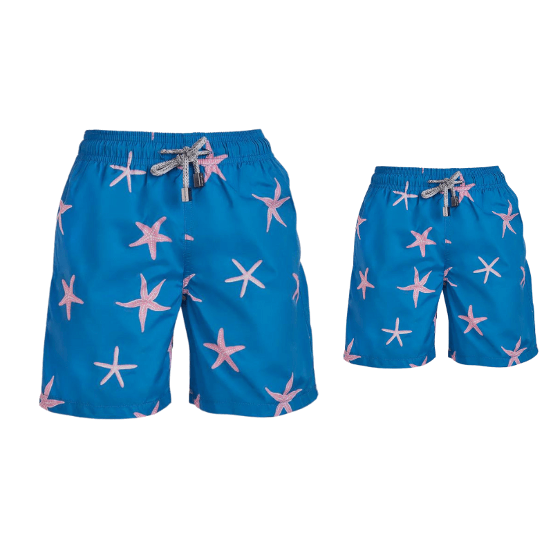 Blue Starfish Swim Shorts Bundle