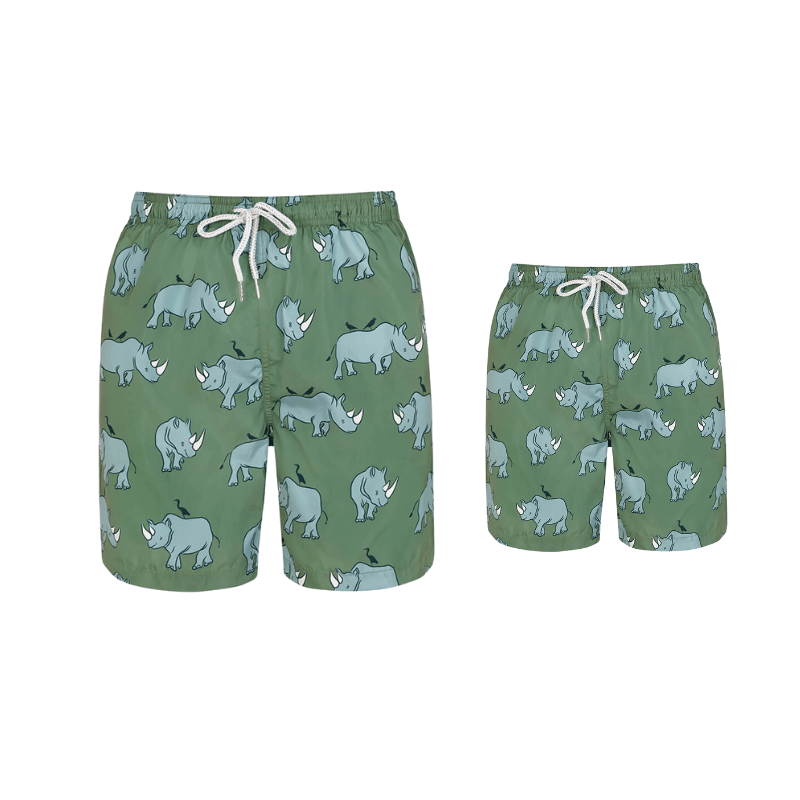 Green Rhino Swim Shorts Bundle