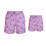 Pink Giraffe Swim Shorts Bundle