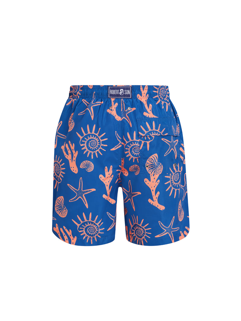 Navy Sea life Men's Swim Shorts