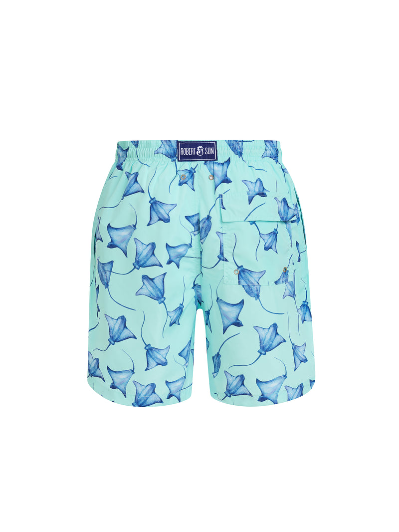 Aqua Stingray Men's Swim Shorts
