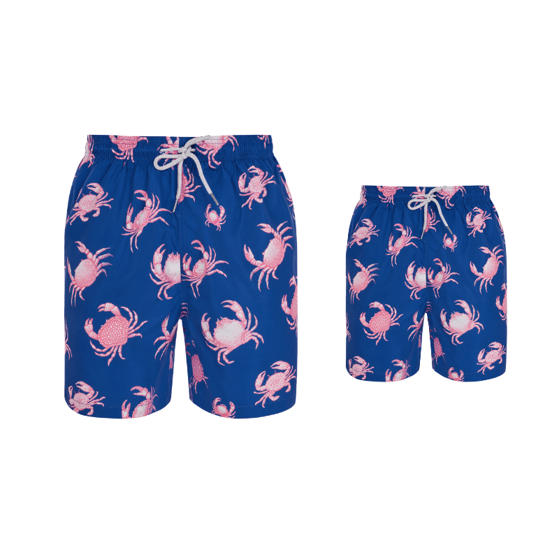 Navy Crabs Swim Shorts Bundle
