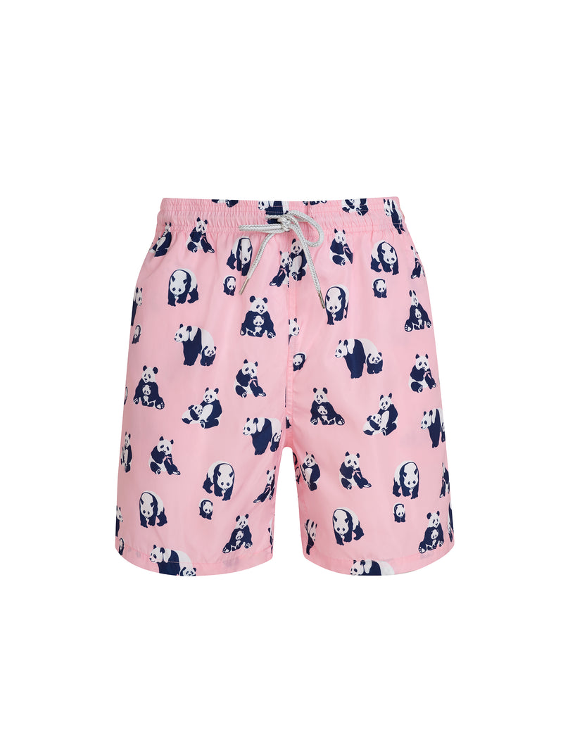 Pink Panda Men's Swim Shorts
