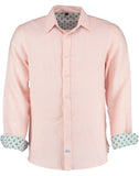 Mens Tobias Shirt, Pink - RobertandSon