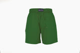 Green Plain - Boys Swim Shorts - RobertandSon