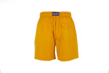 Father and Son Designer Swim Shorts, Yellow Plain - RobertandSon