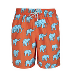 Red Elephants - Men's Designer Swim Shorts