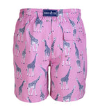 Pink Giraffe - Men's Designer Swim Shorts