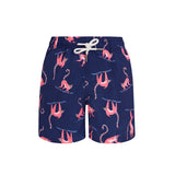 Dark Navy Lemurs- Boys Swim Shorts