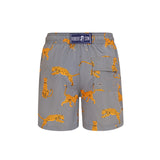 Grey Cheetah- Boys Swim Shorts