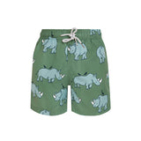 Green Rhino- Baby Swim Shorts