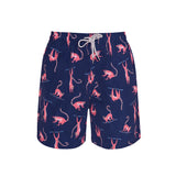 Dark Navy Lemurs- Men's Swim Shorts