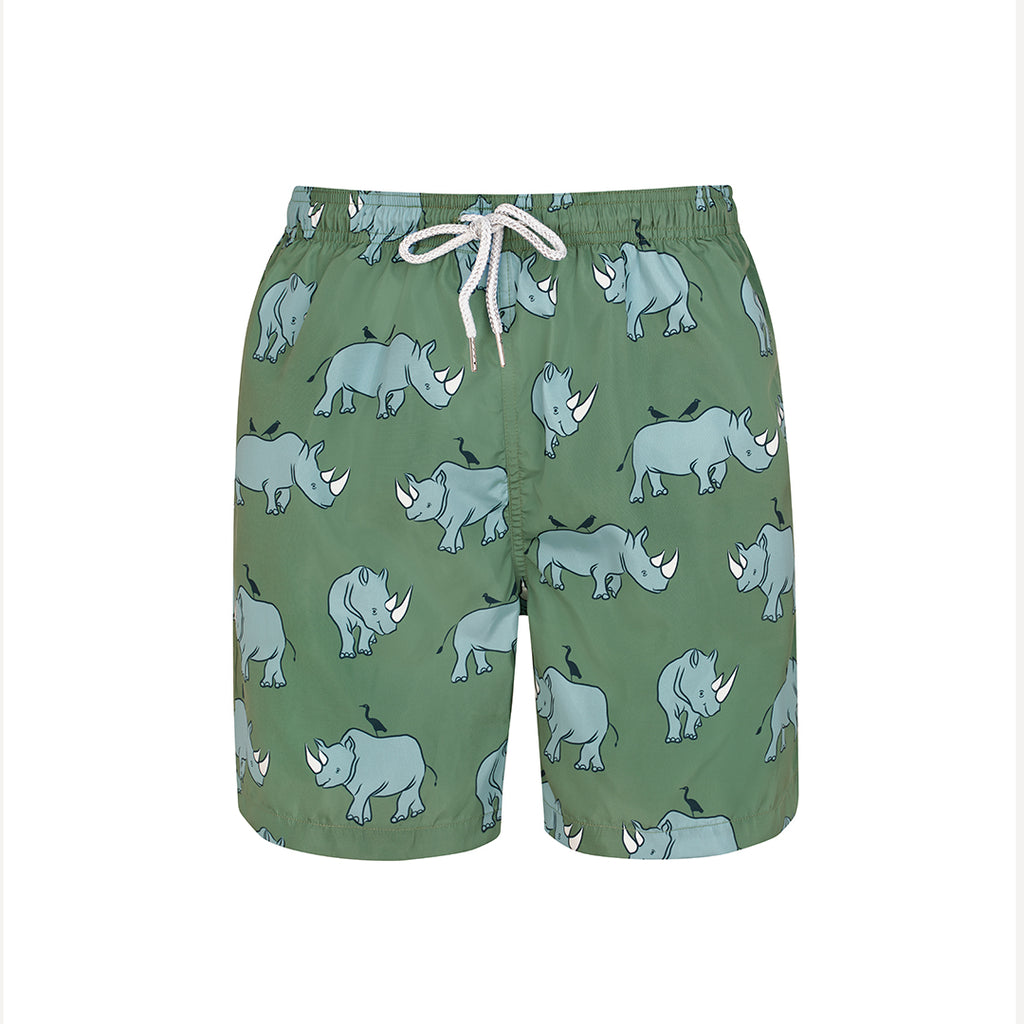 Green Rhino - Men's Swim Shorts