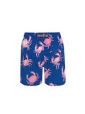 Navy Crabs - Boys Swim Shorts