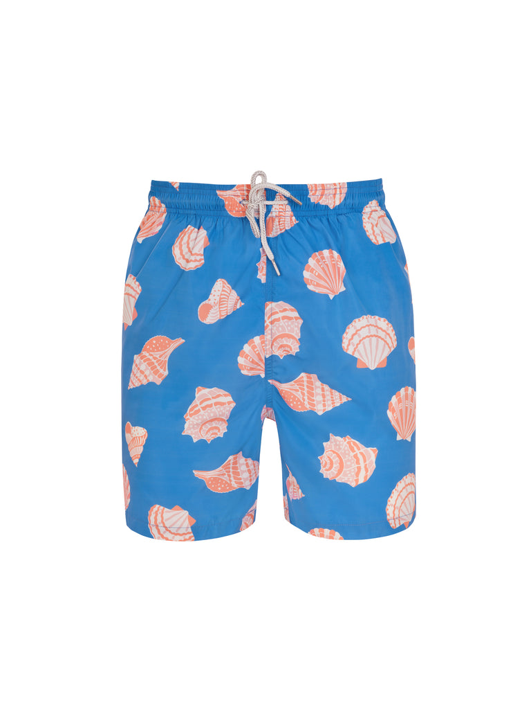 Blue Shells - Boys  Swim Shorts